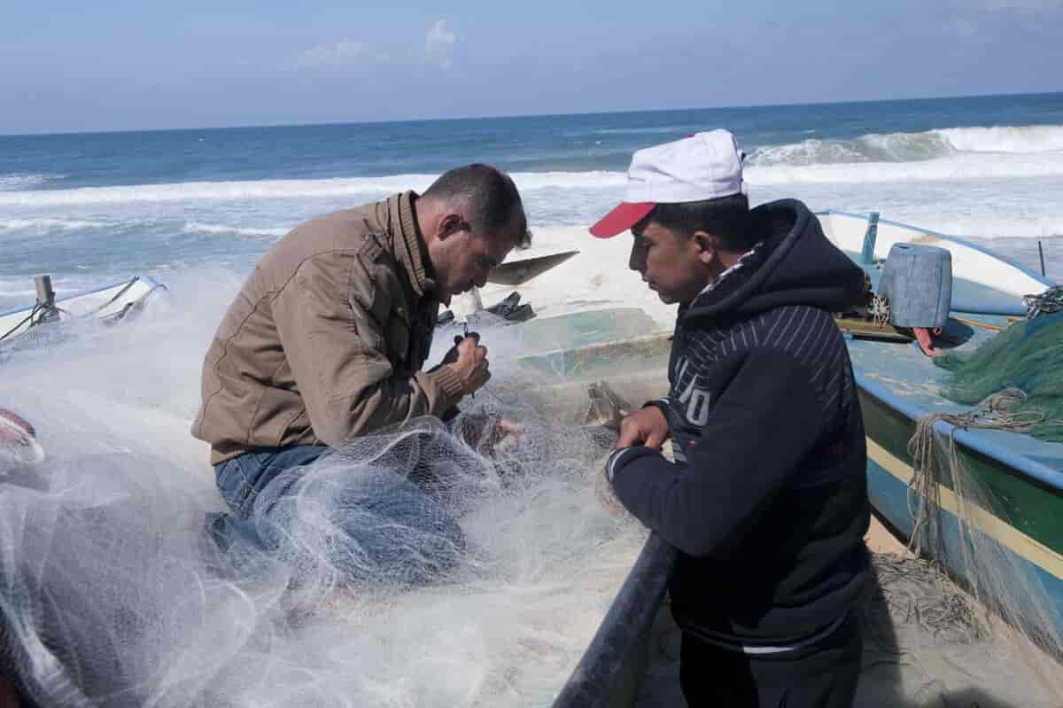 Fiskere i Gaza