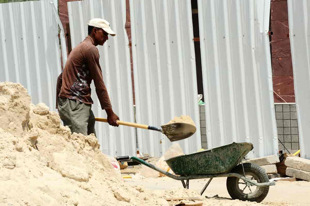 Byggearbeidere i Kuwait