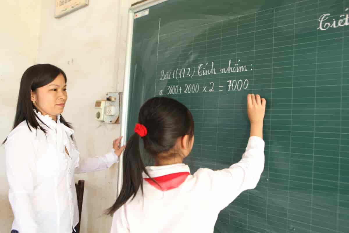 Barneskole i Vietnam