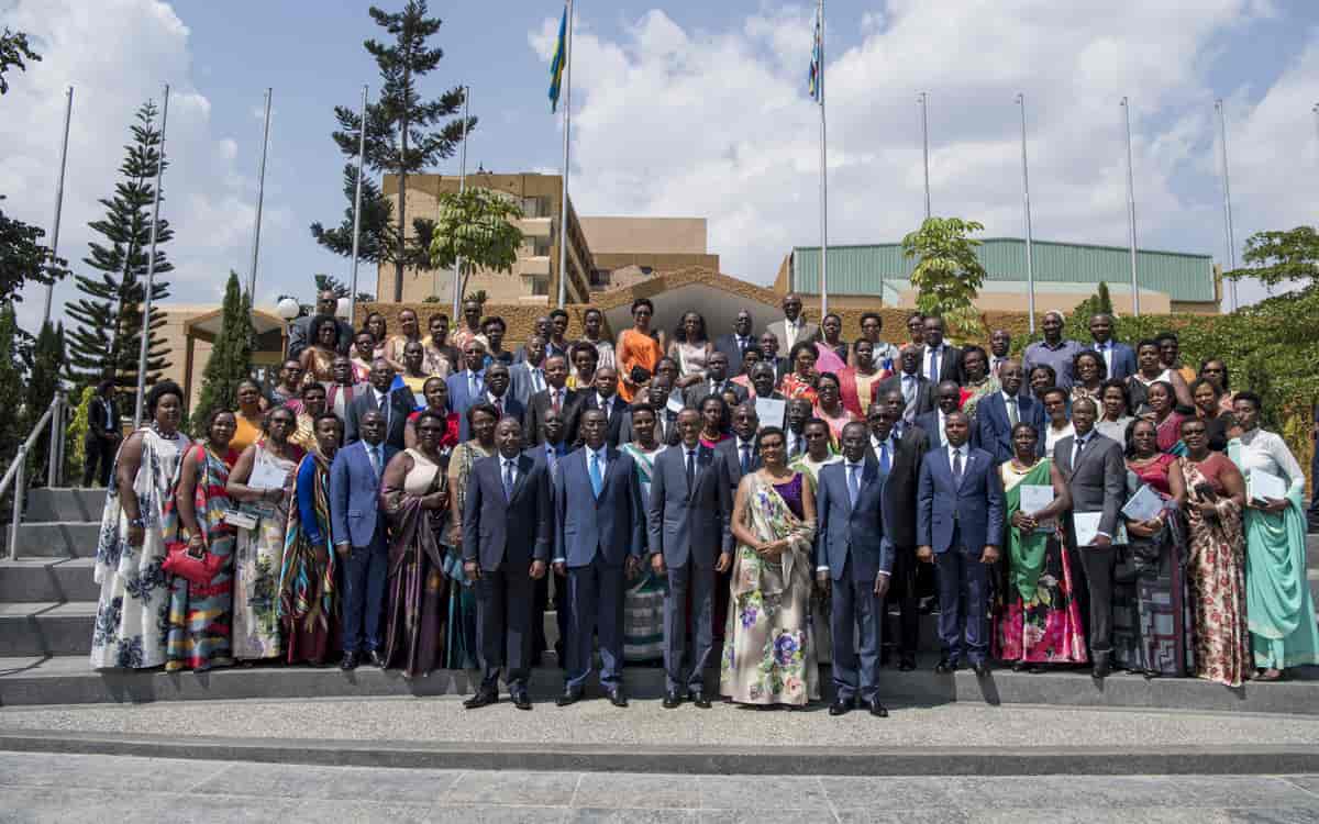 Parlamentsbygningen i Kigali