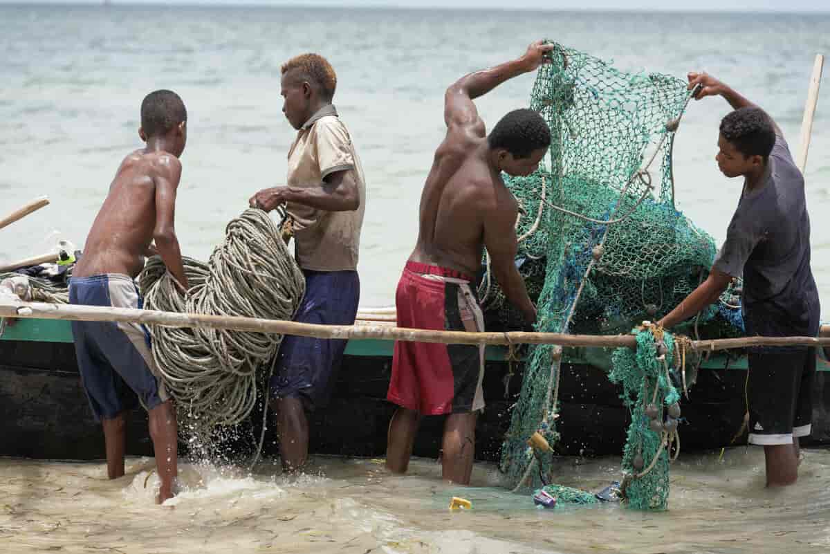 Fiskere på Madagaskar