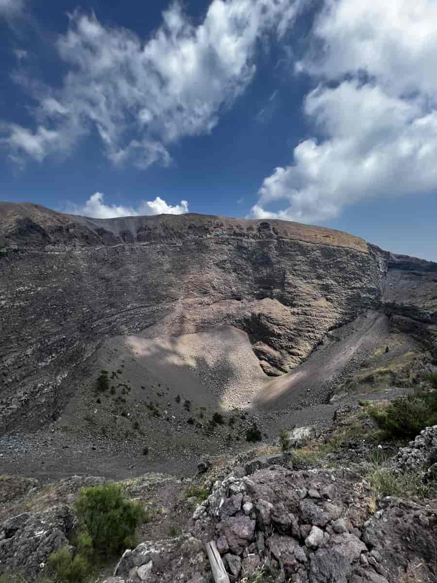 Vesuv krater