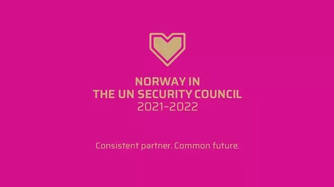 Logo, Norges kampanje for plass i FNs sikkerhetsråd