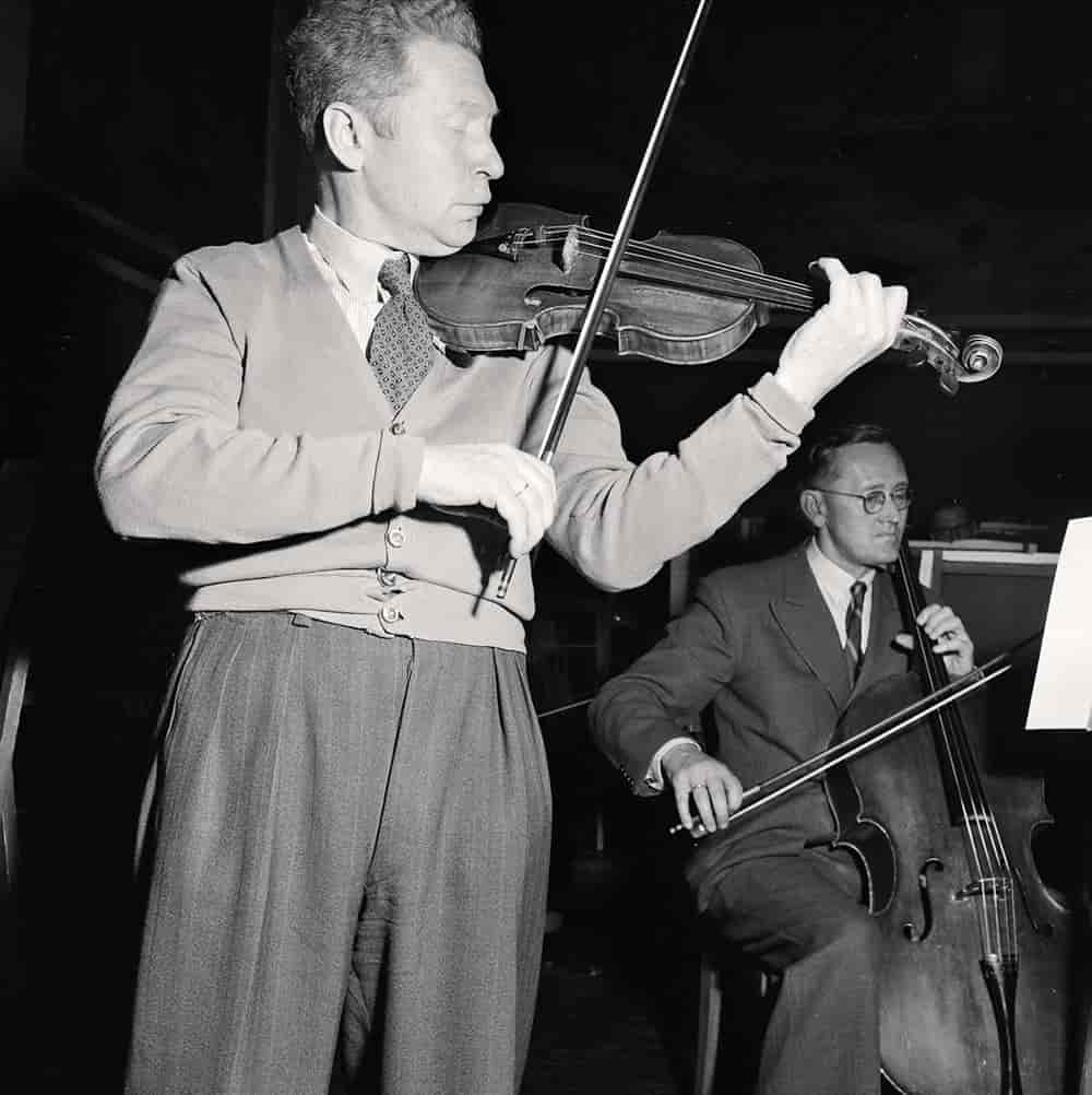 Ernst Glaser og Karl Andersen, 1953