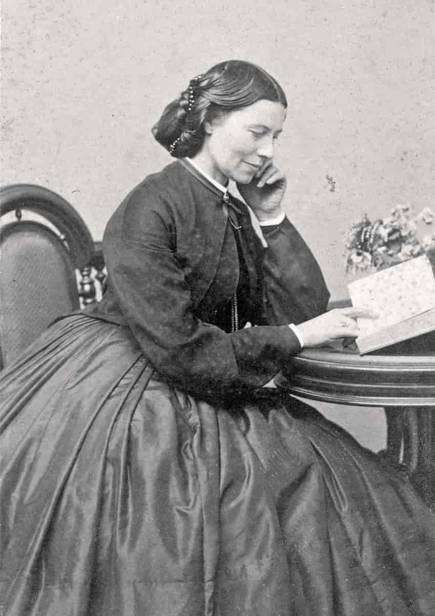 Clara Barton, 1865