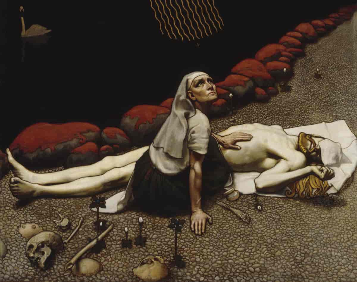 Lemminkäisen äiti (Lemminkäinens mor, 1897)