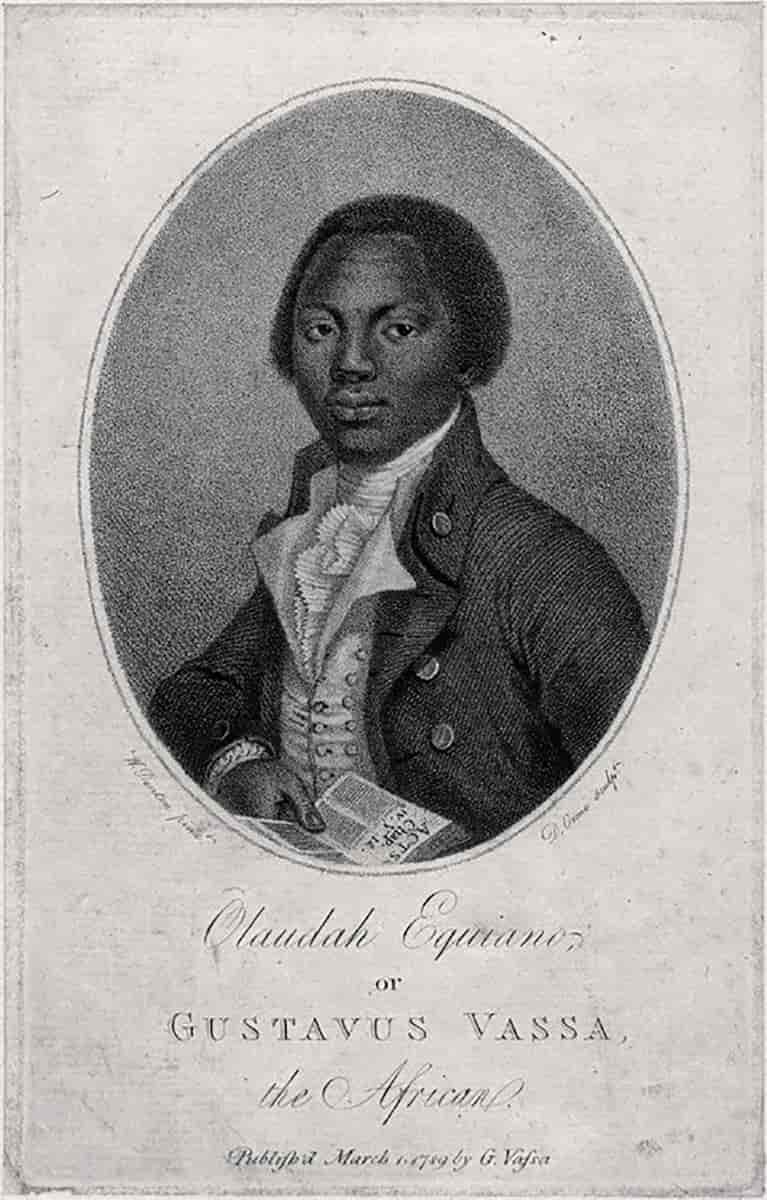 Olaudah Equiano, ca 1789