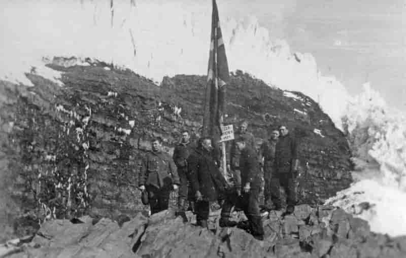 Okkupasjonen av Peter I øy, 2. februar 1929.