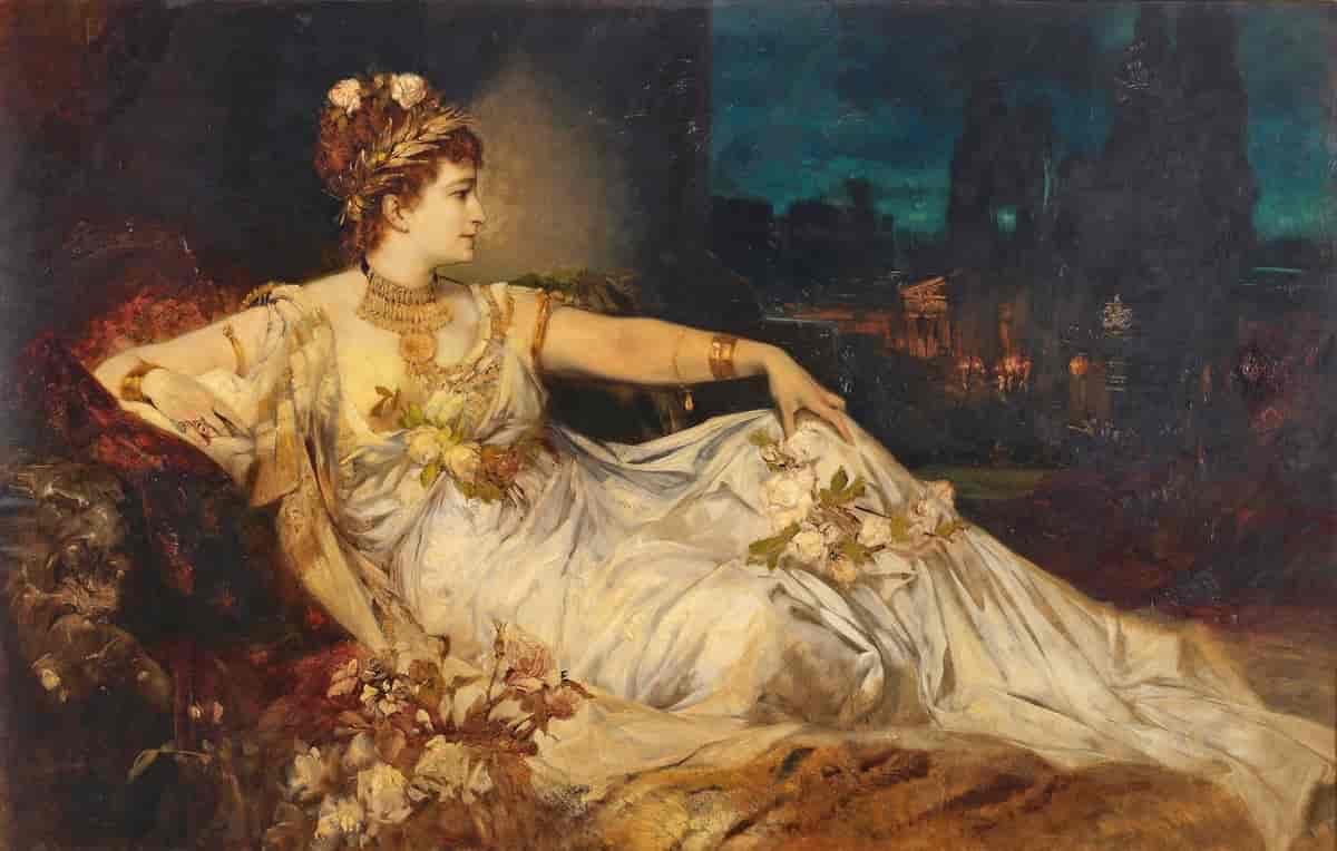 Charlotte Wolter, cirka 1875