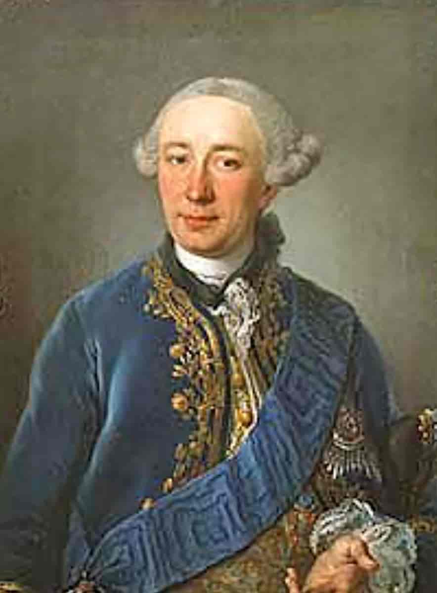 Heinrich Carl Schimmelmann, cirka 1762