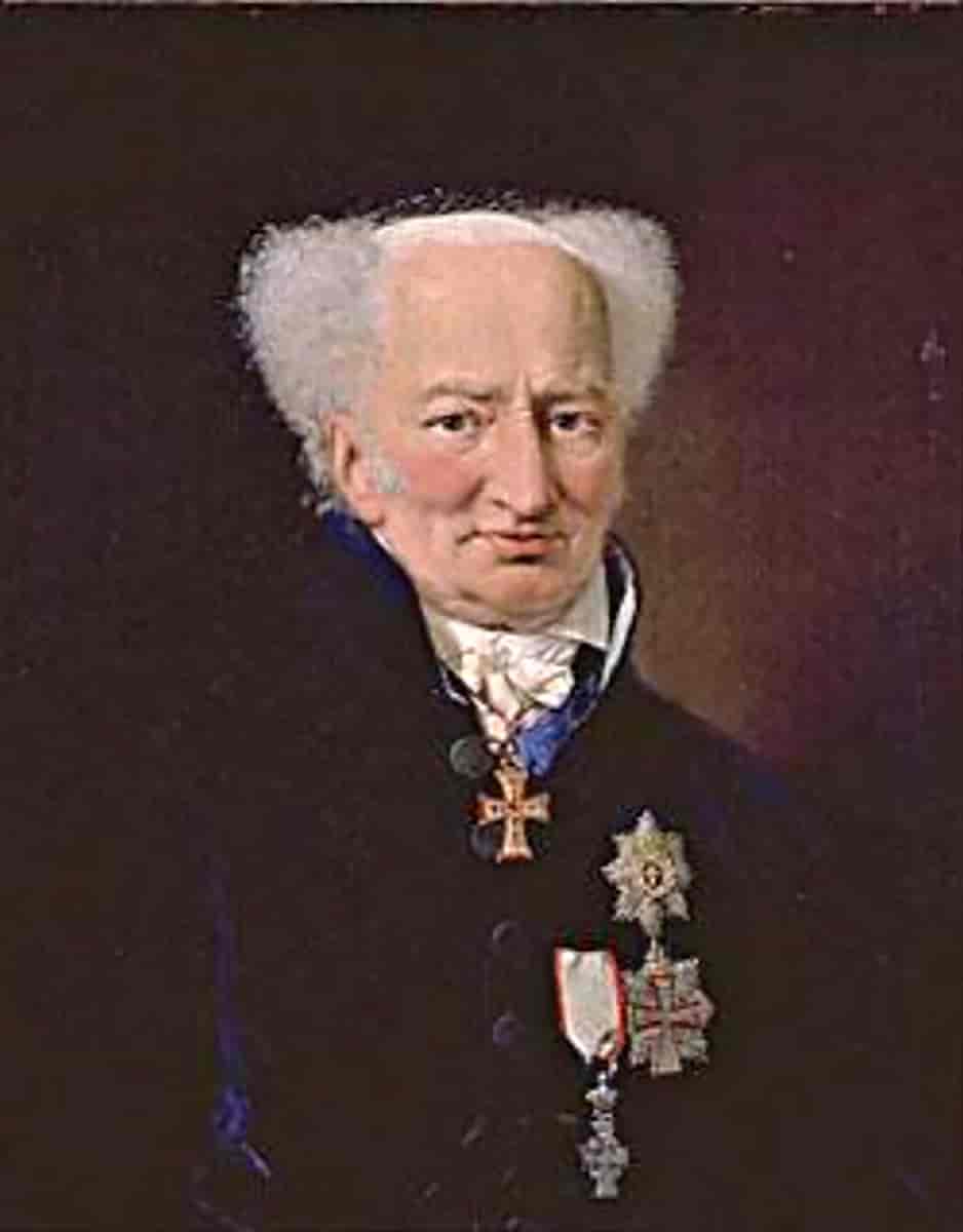 Heinrich Ernst Schimmelmann, 1827