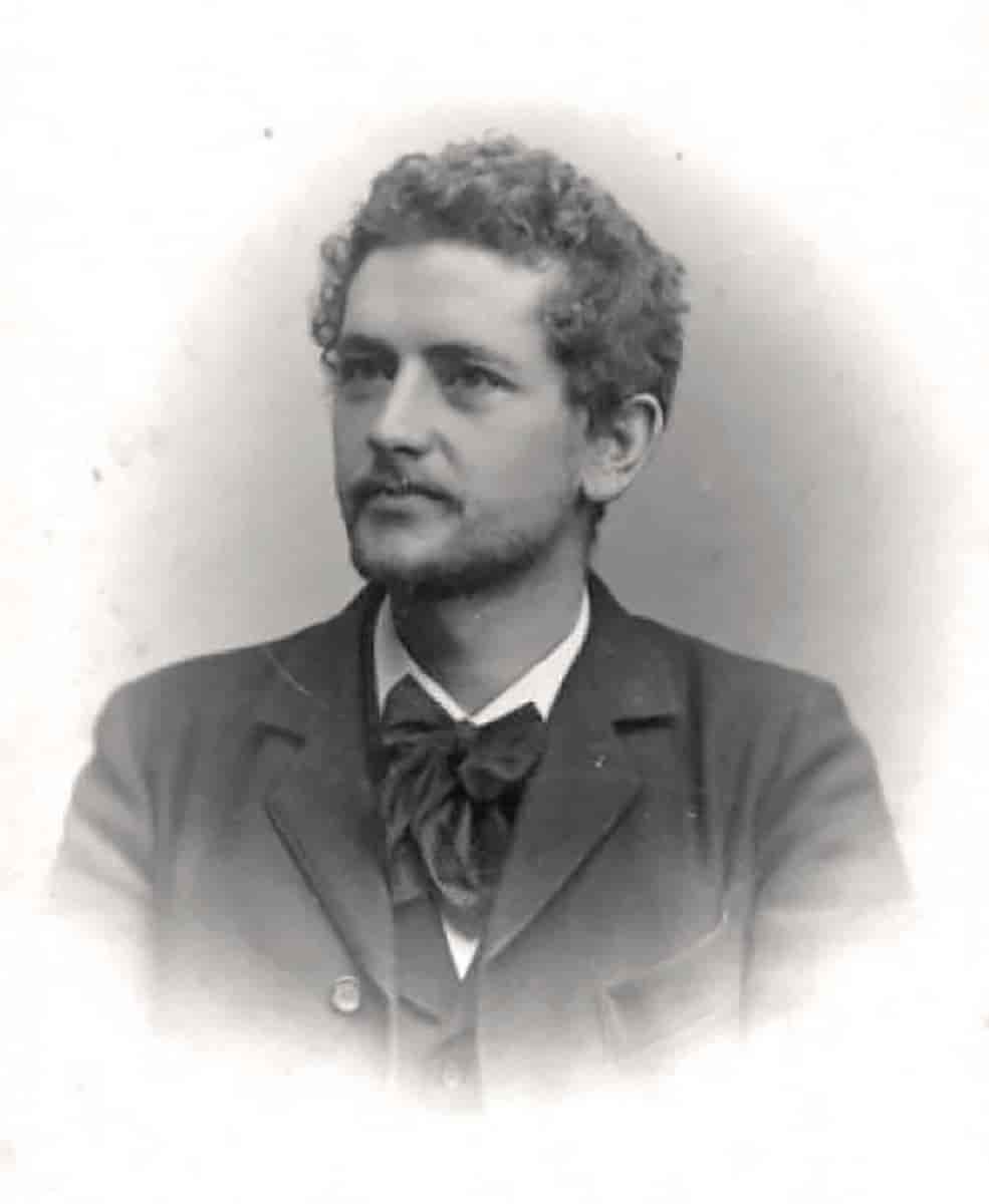 Harald Alfred Bergstedt, cirka 1910