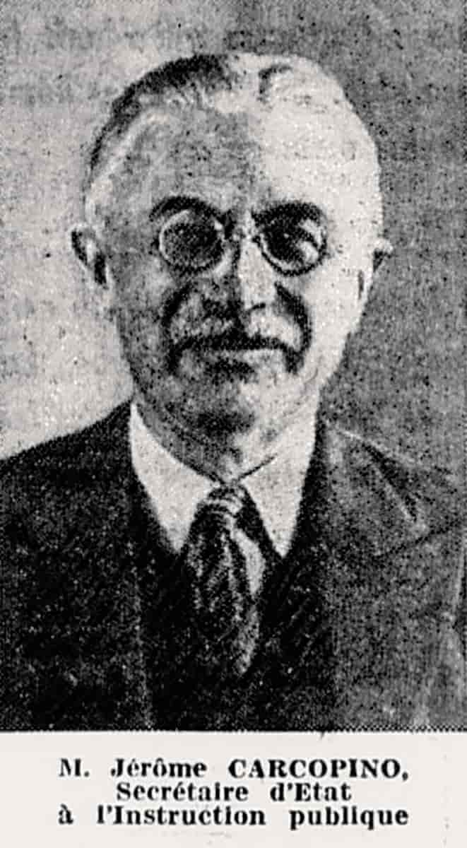 Jérôme Carcopino, 1941