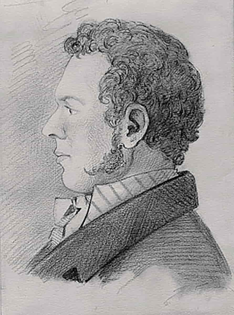 Bernt Michael Holmboe, cirka 1830