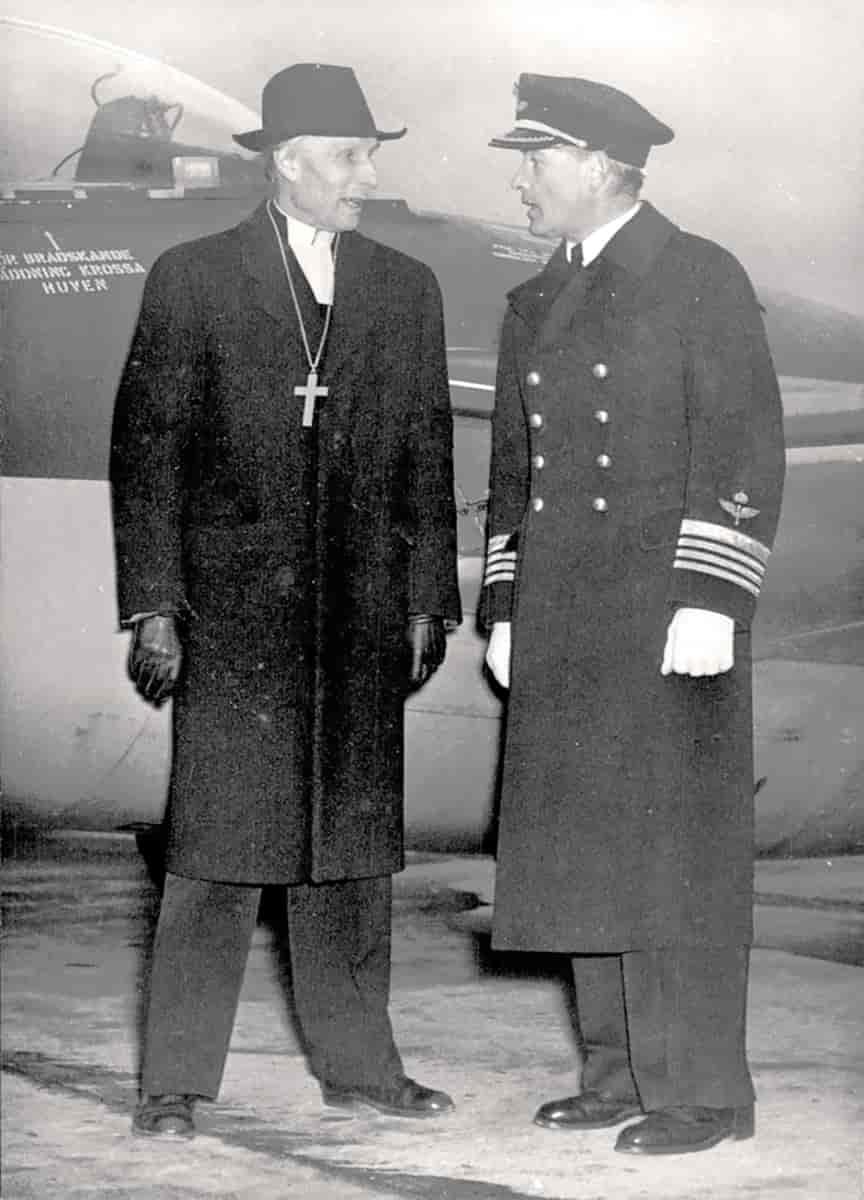 Manfred Björkquist og Lars Gösta Hägglöf, 1950