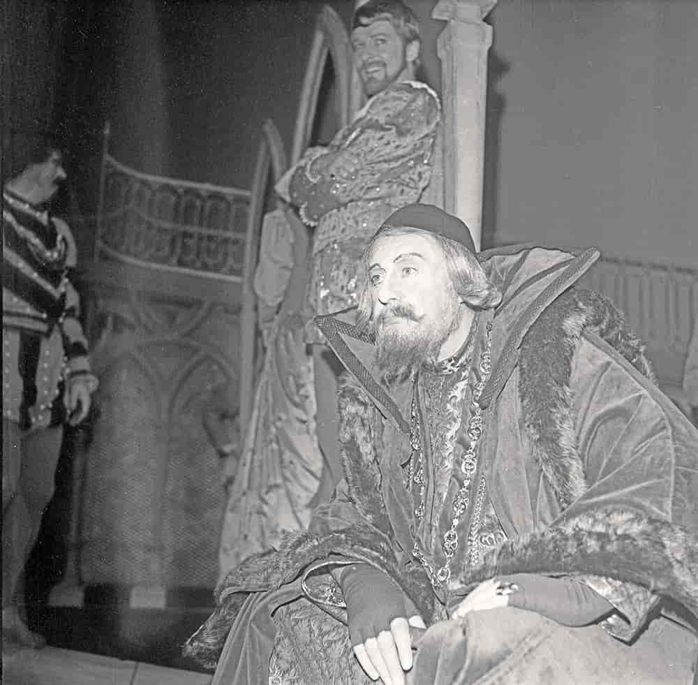 Svend Soot von Düring som Shylock i Kjøpmannen i Venedig
