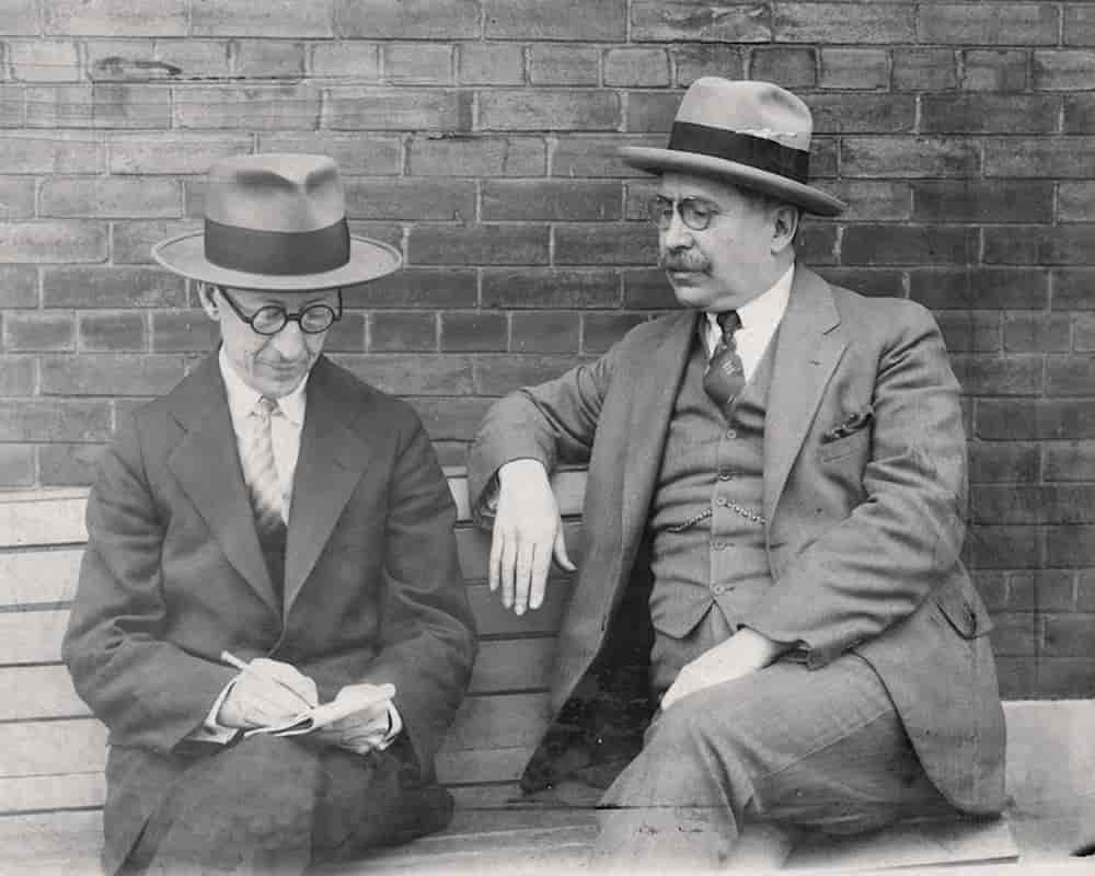 Paul de Martigny og Jean Charbonneau, ca 1930