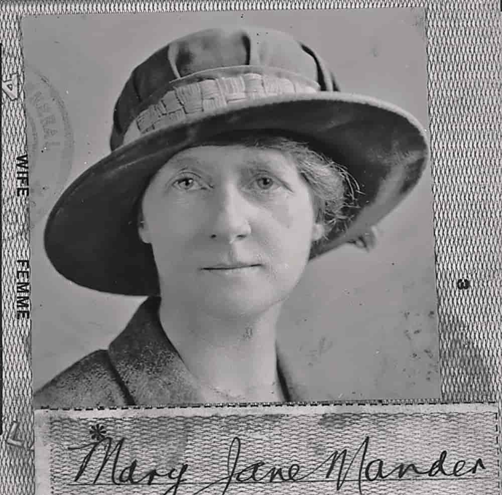 Jane Mander, 1923