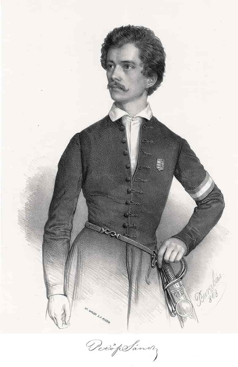 Sándor Petöfi, 1848