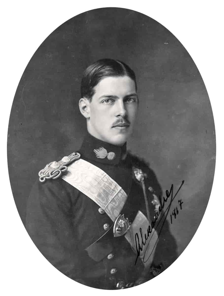 Aleksander, 1917