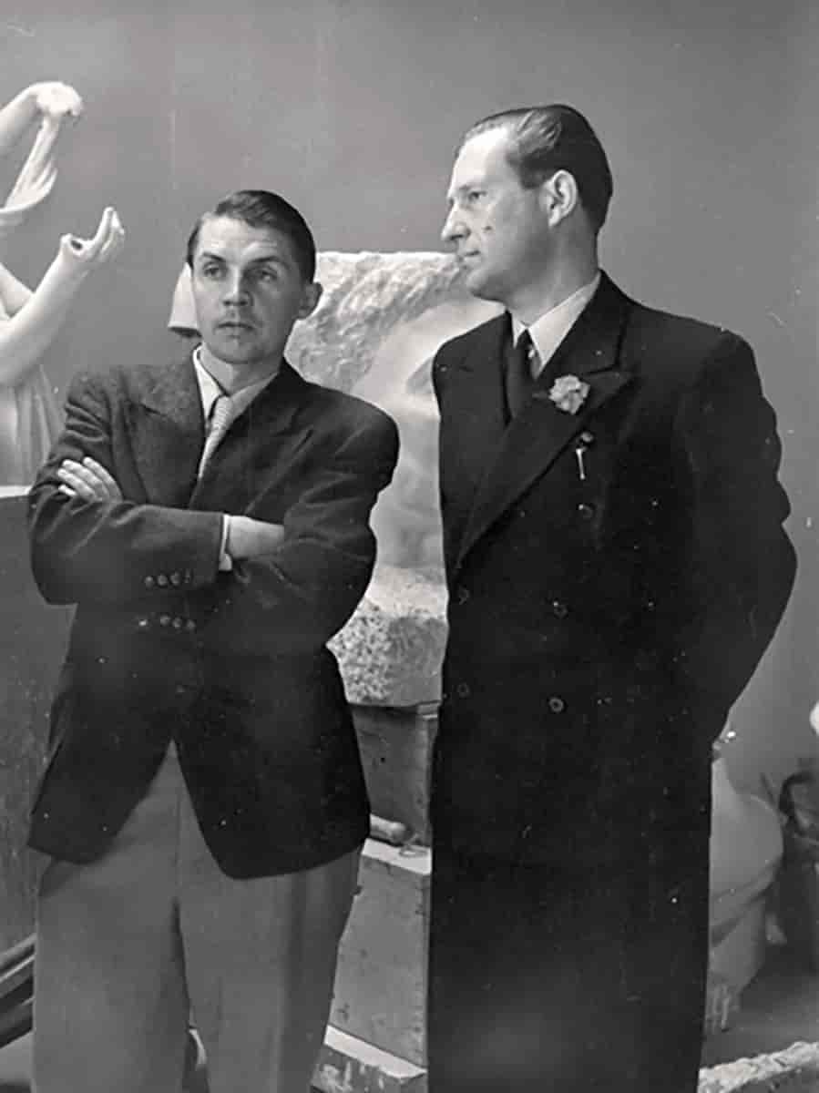 Viljo Revell og Aarne Adrian Ervi, 1943