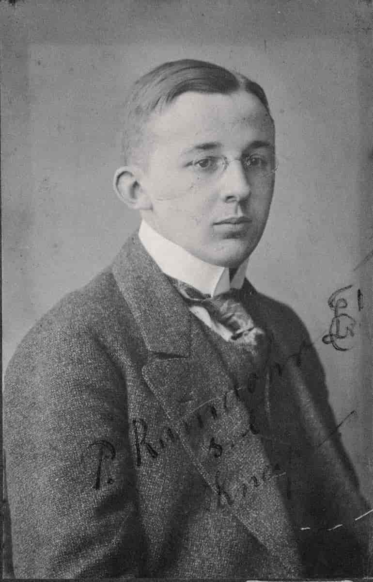 Paul Ramdohr, cirka 1910