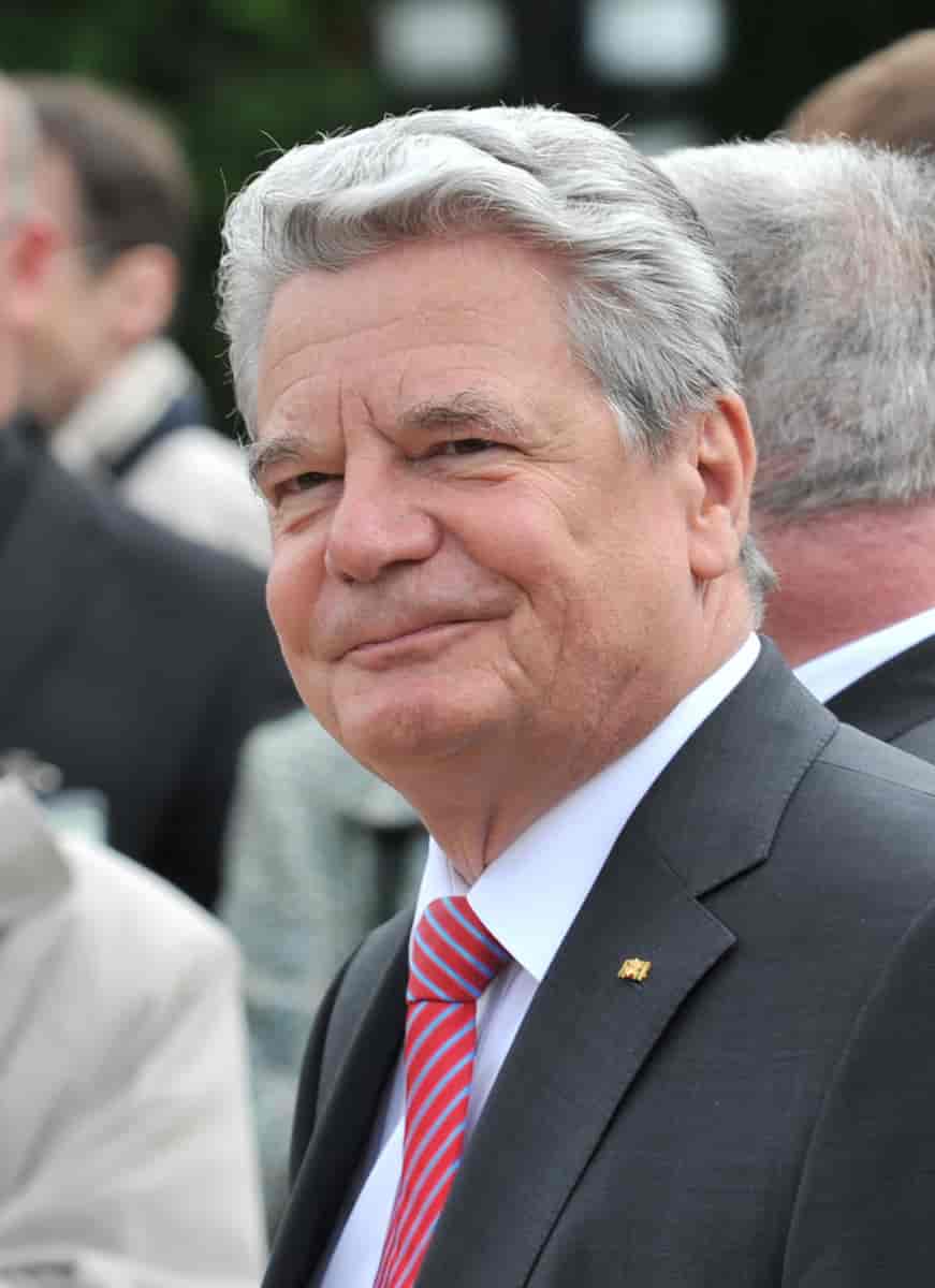 Forbundspresident Joachim Gauck, 2012