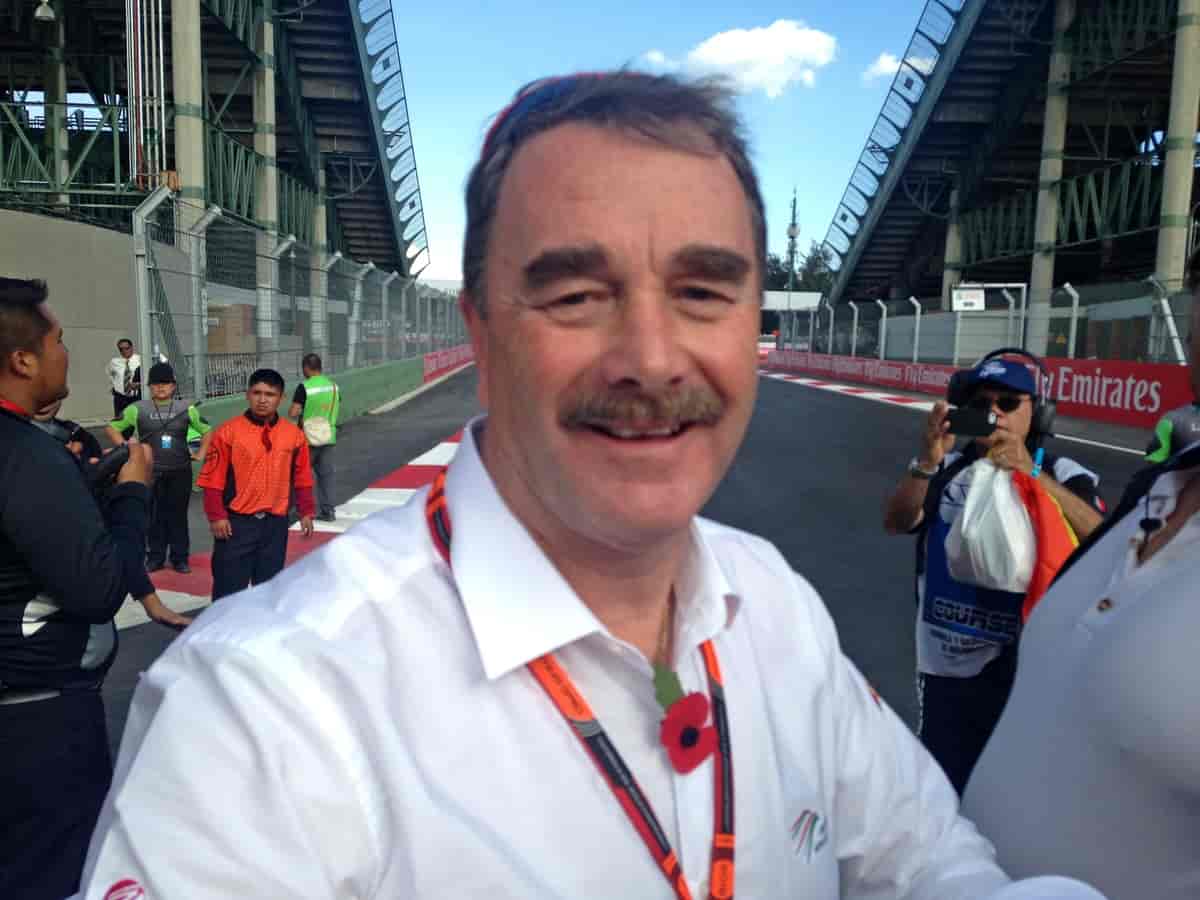 Nigel Mansell, 2015