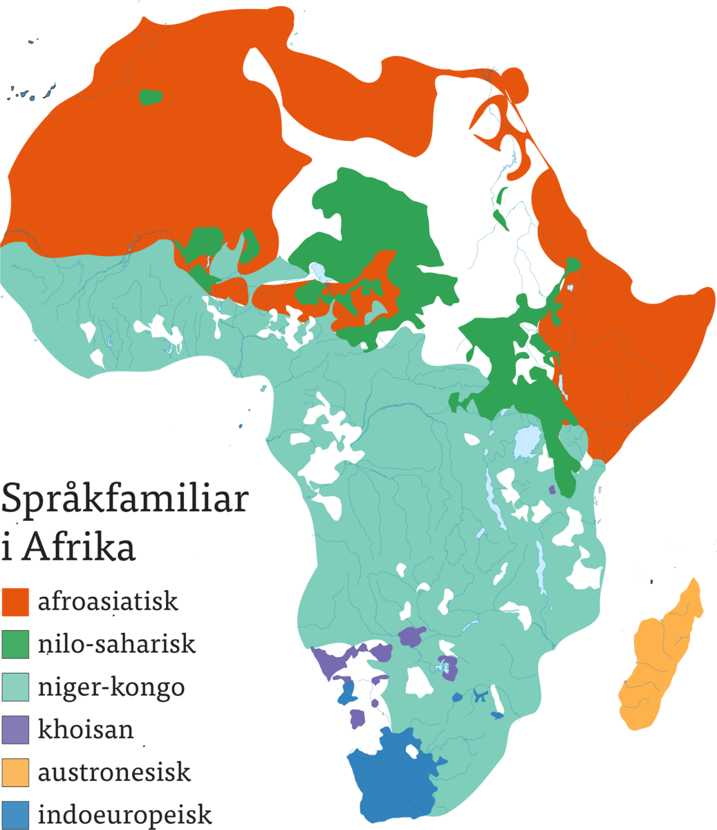 Joseph Greenbergs afrikanske språkfamiliar / Stephen Huffman