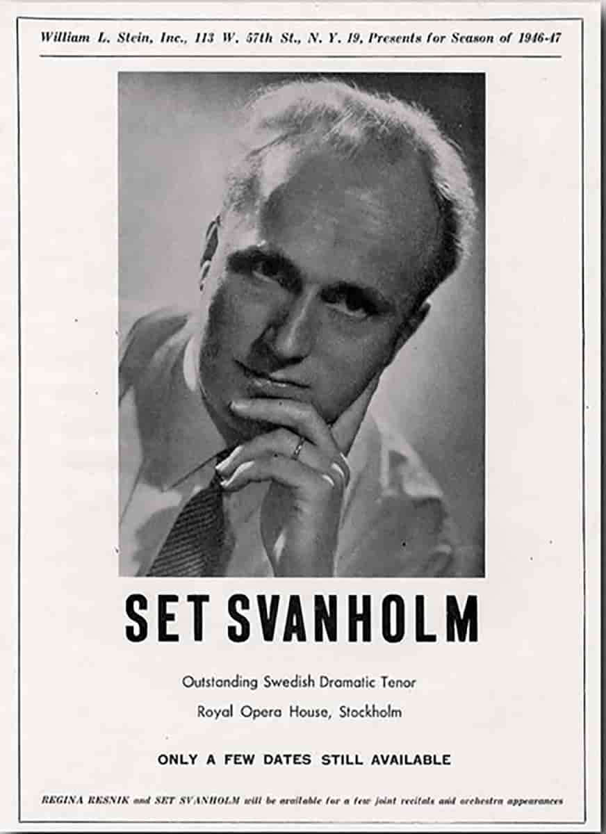 Set Svanholm, 1946