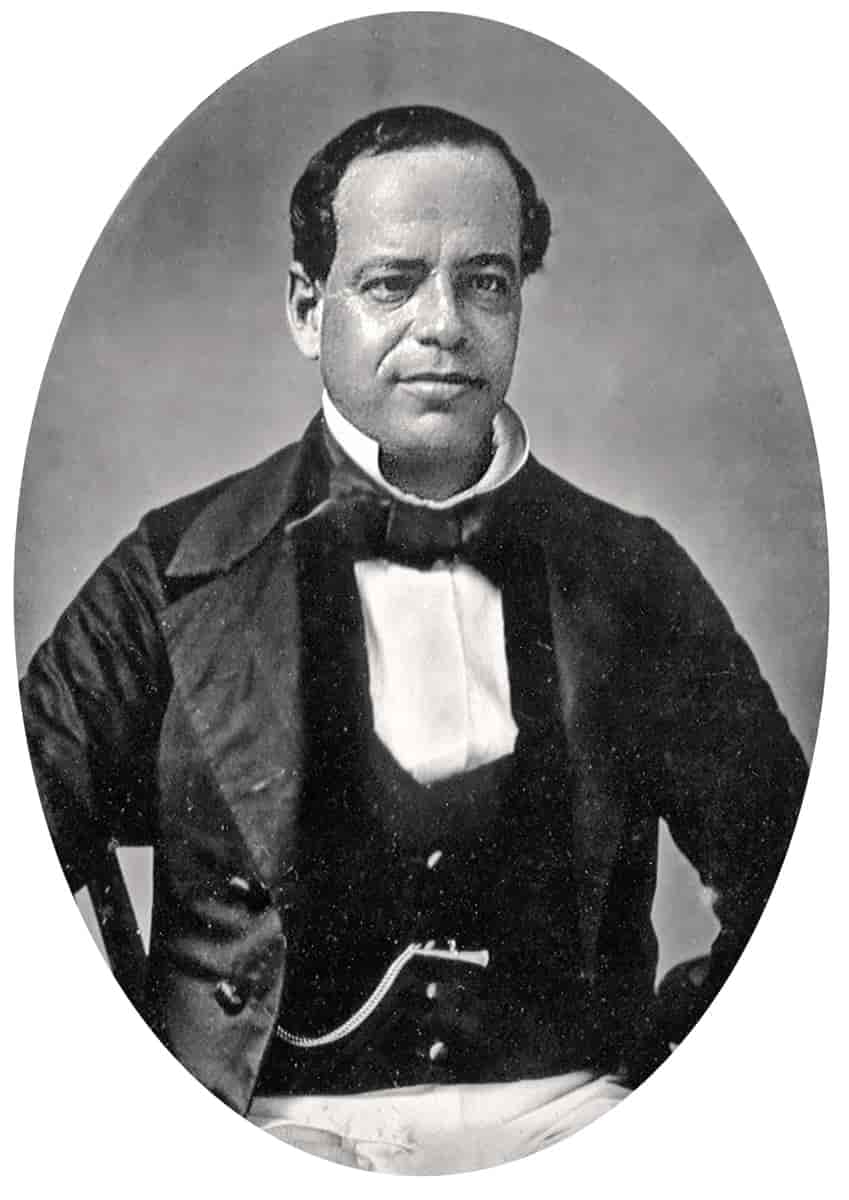 Antonio López de Santa Anna, cirka 1853