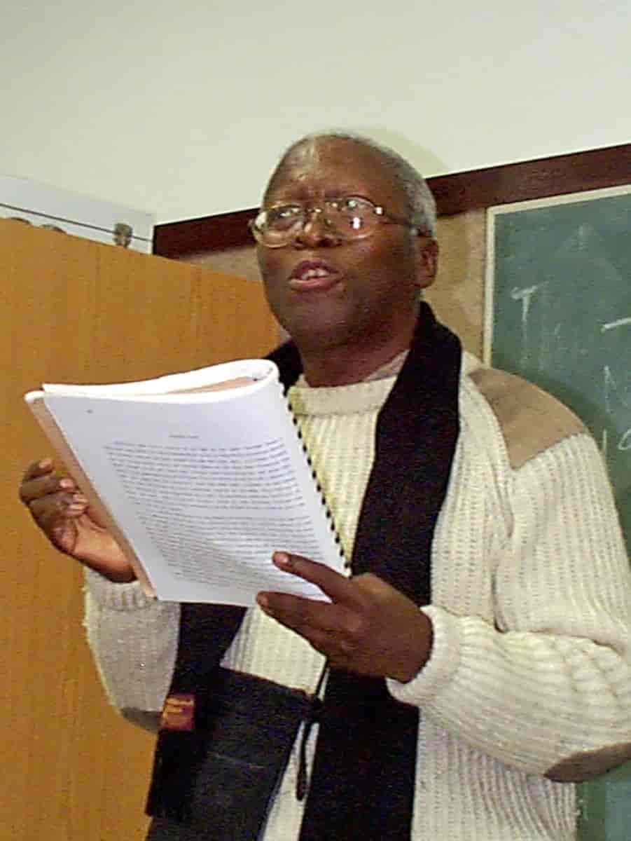 Lewis Nkosi, 2001