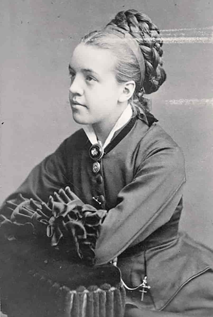 Anna Lindeman, cirka 1880