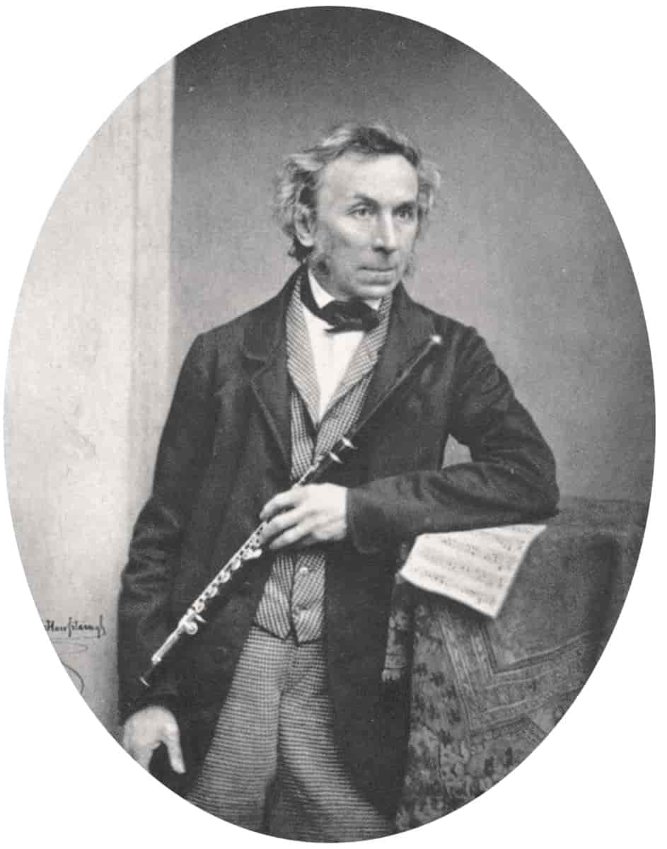 Theobald Böhm, cirka 1852