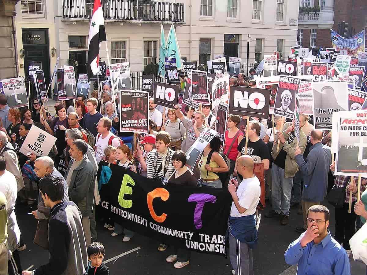 Demonstrasjon i London