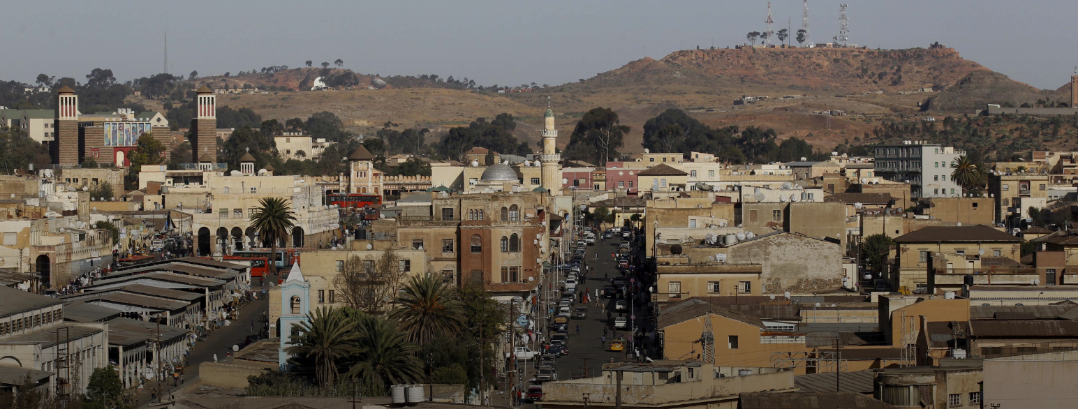 Eritreas hovedstad Asmara er sterkt preget av den italienske kolonitiden i årene før andre verdenskrig. 