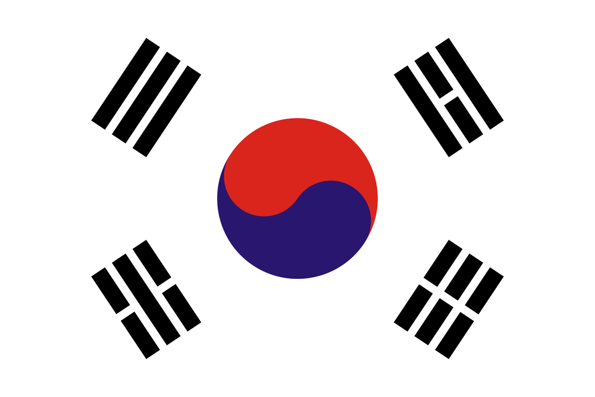 Nord-Koreas flagg fra 1946 til 1948