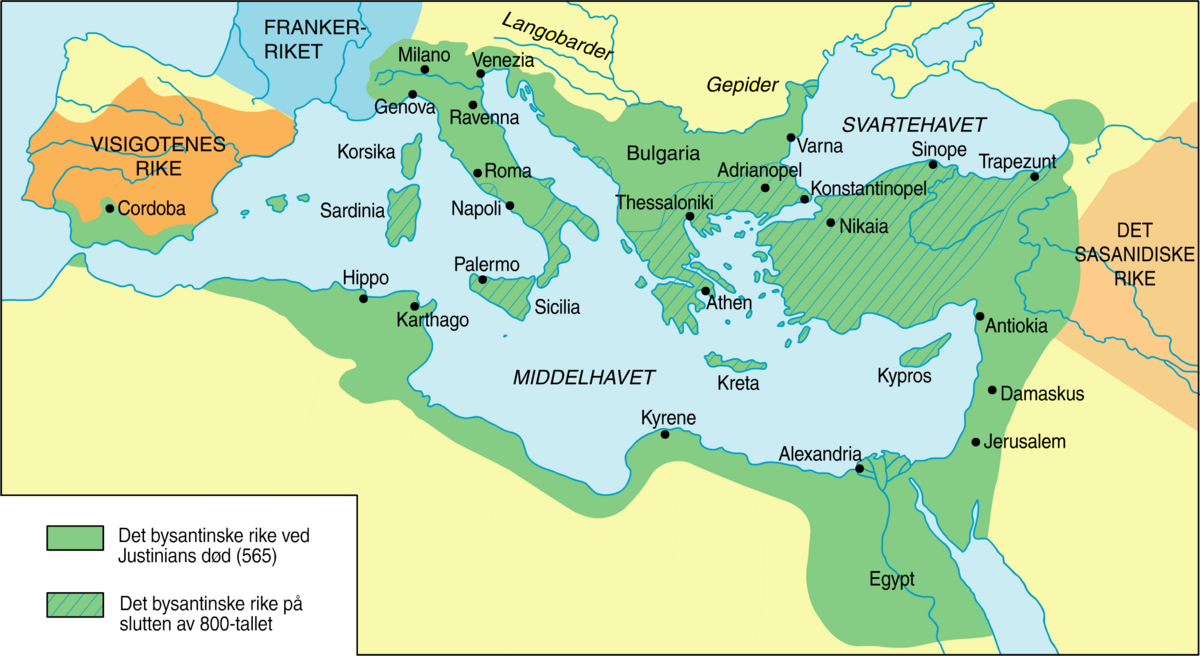 Det bysantiske rike