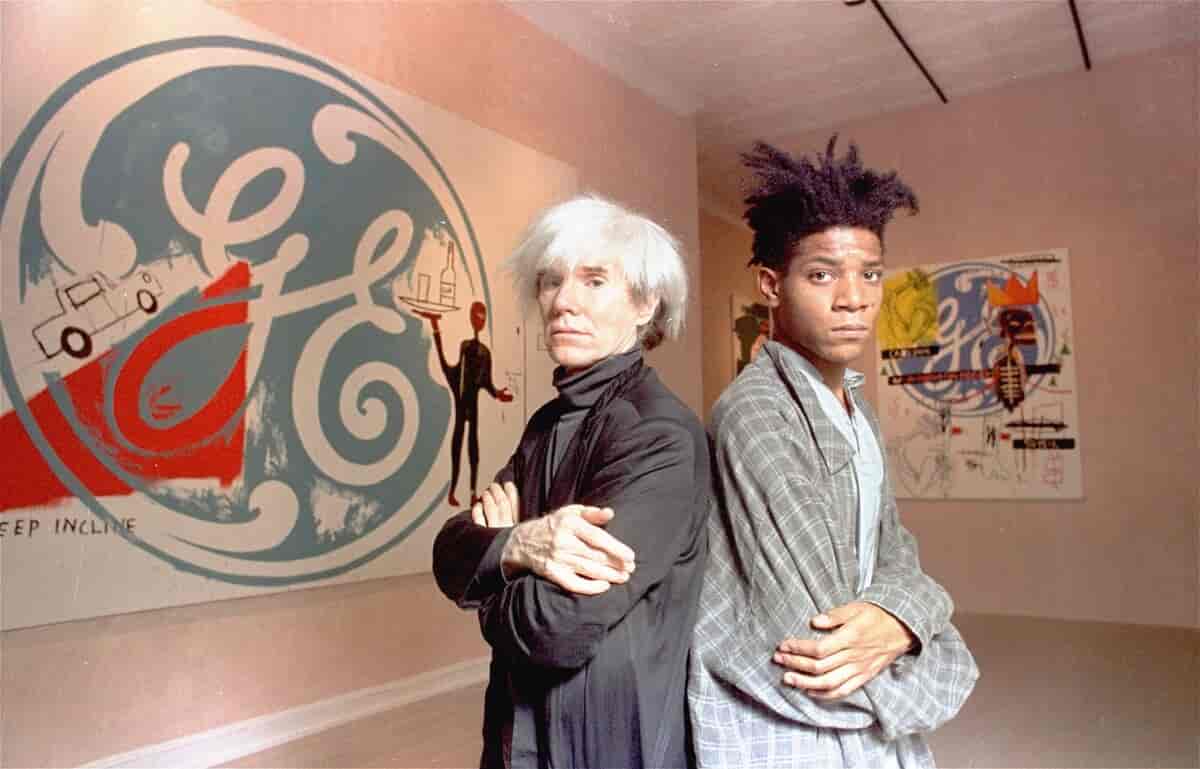 Andy Warhol og Jean-Michel Basquiat
