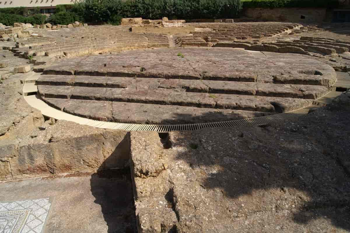 Ekklesiasterion i den greske kolonien Acragas (moderne Agrigento), Sicilia