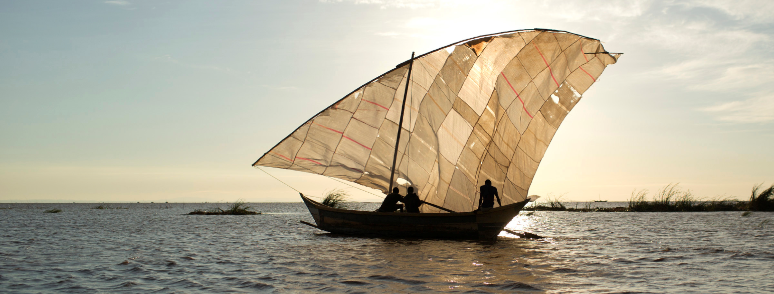 Fiskebåt på Turkanasjøen