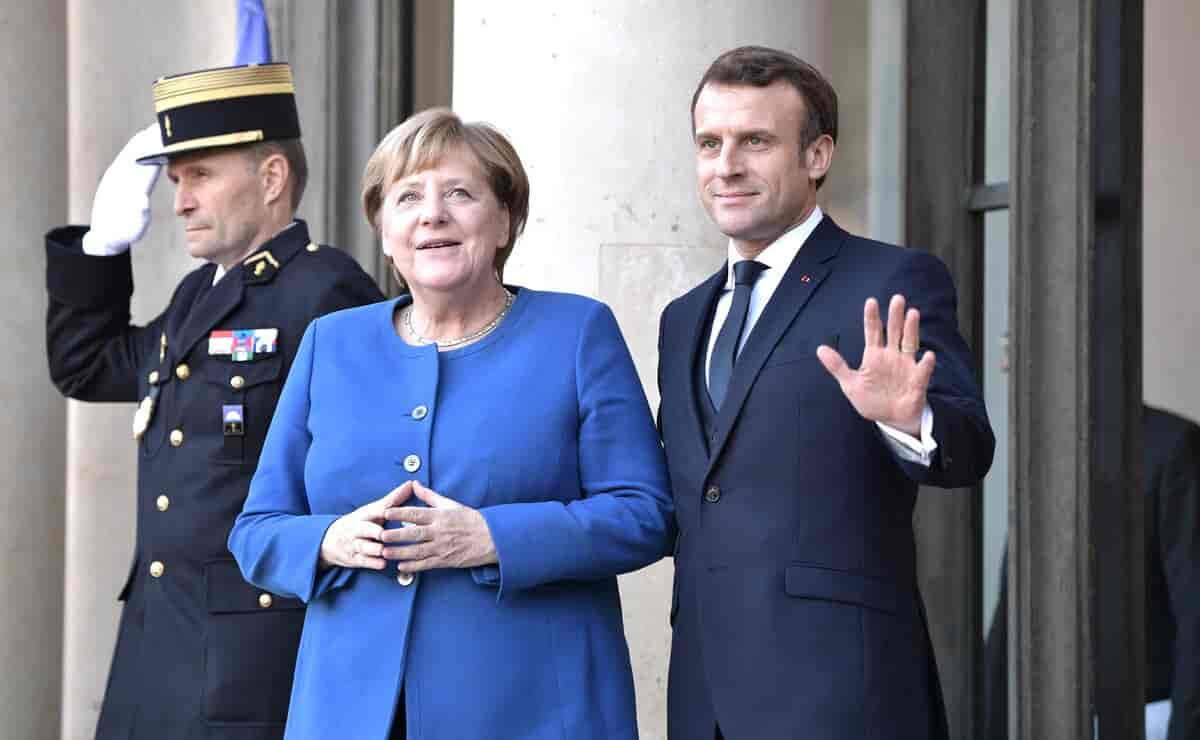 Merkel og Macron