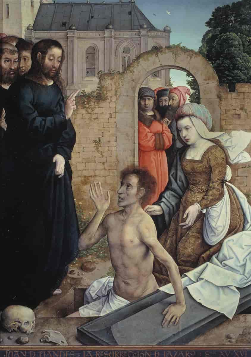 Jesus vekker Lasarus fra de døde