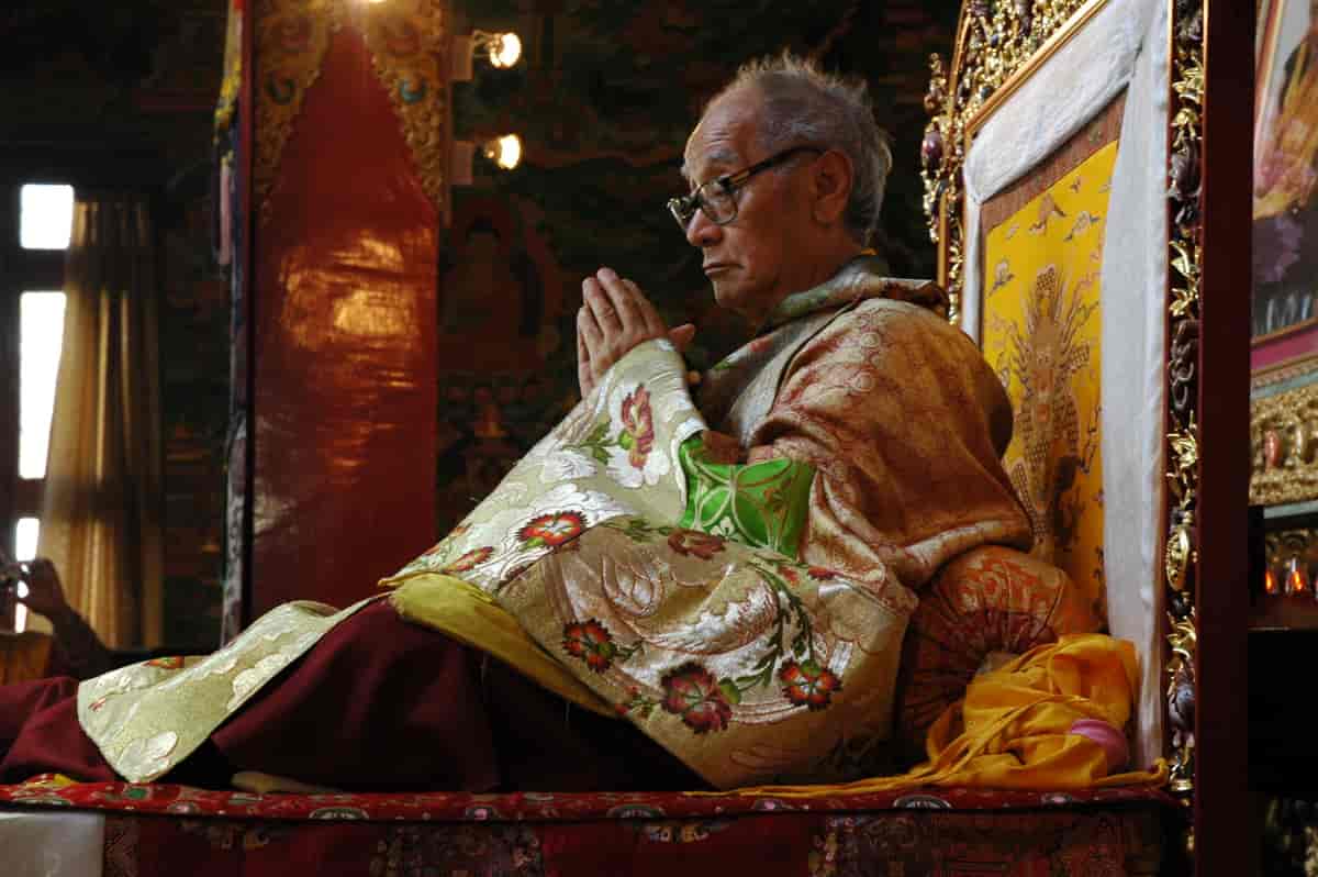 Lama Jigdal Dagchen Sakya i 2007