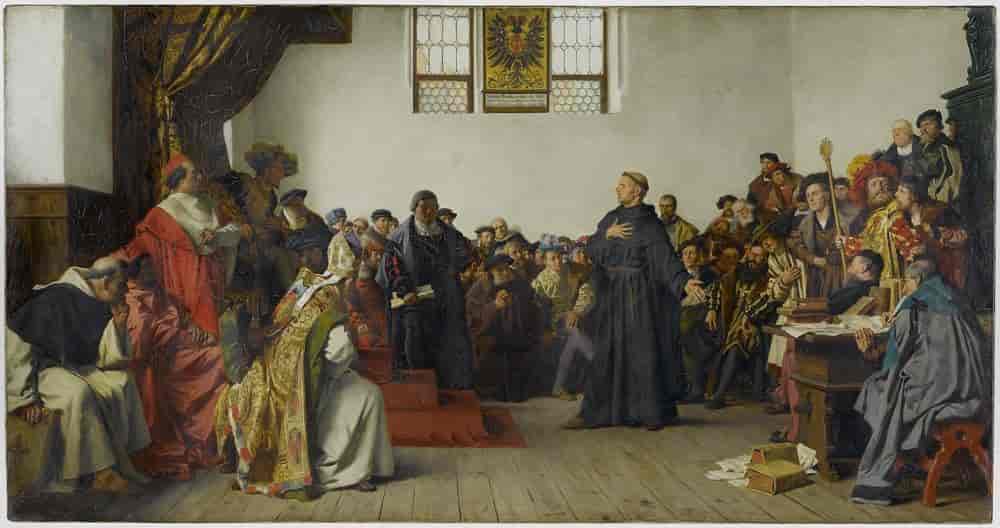 Martin Luther på Riksdagen i Worms