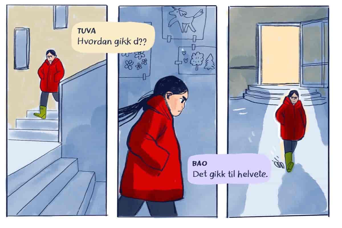 «La skogen leve!» (2022) er Nora Dåsnes' tredje tegneserieroman på like mange år.
