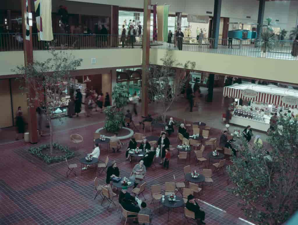 Amerikansk kjøpesenter i 1966