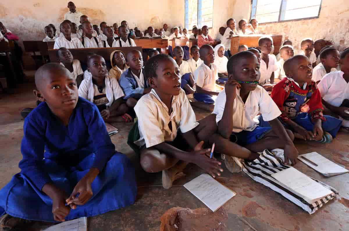 Barneskoleelever i Kigoma (2015)