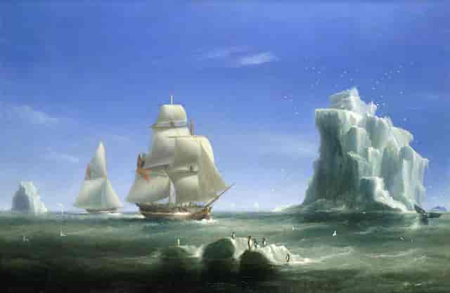 Skip i Antarktis