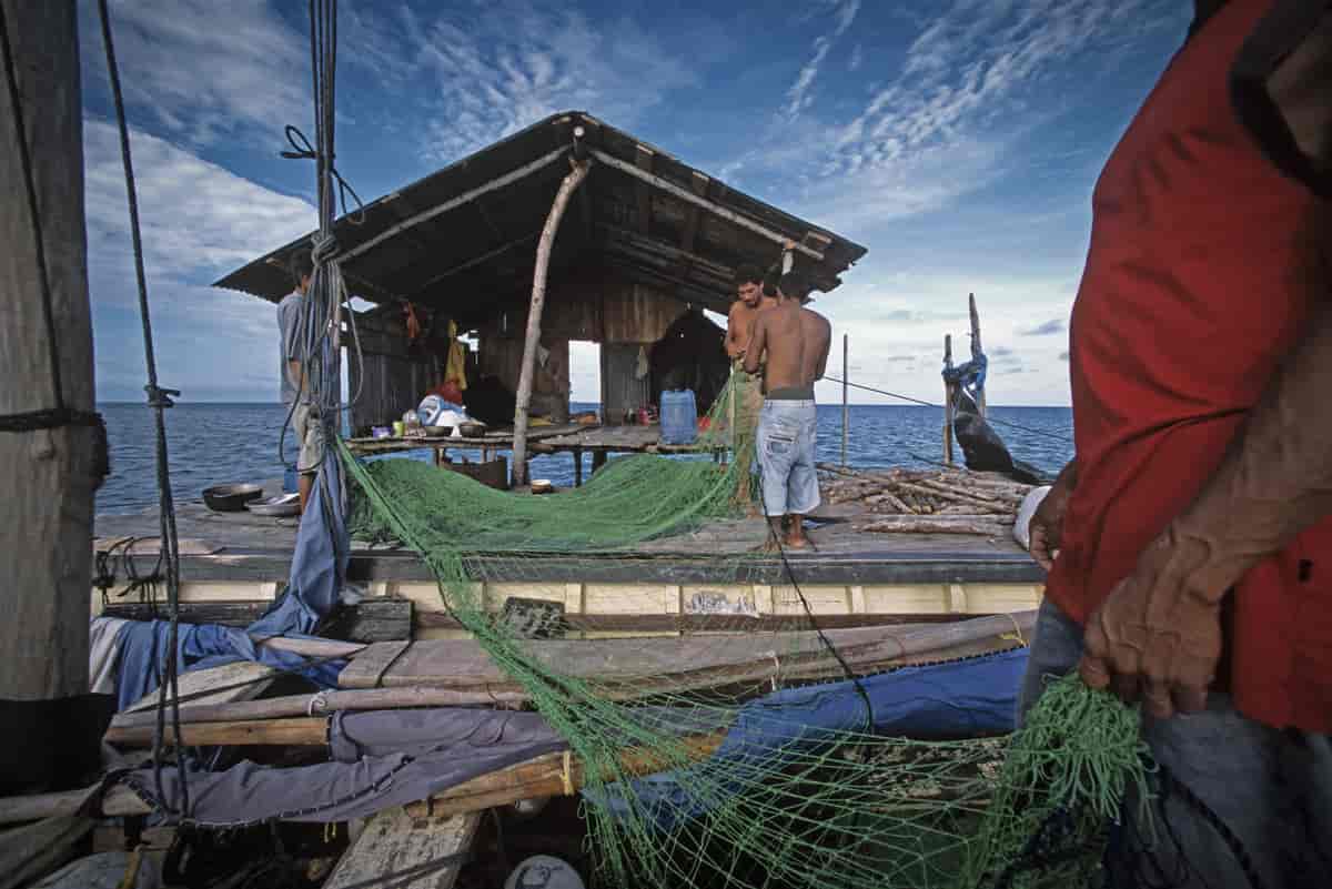 Fiskere ved Puerto Cabezas i Nicaragua (2017) 